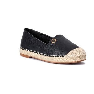 C. Wonder black espadrille flat 7.5
